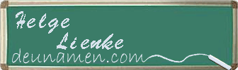 Helge Lienke Visitenkarte